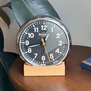 Shinola The Runwell Desk Clock